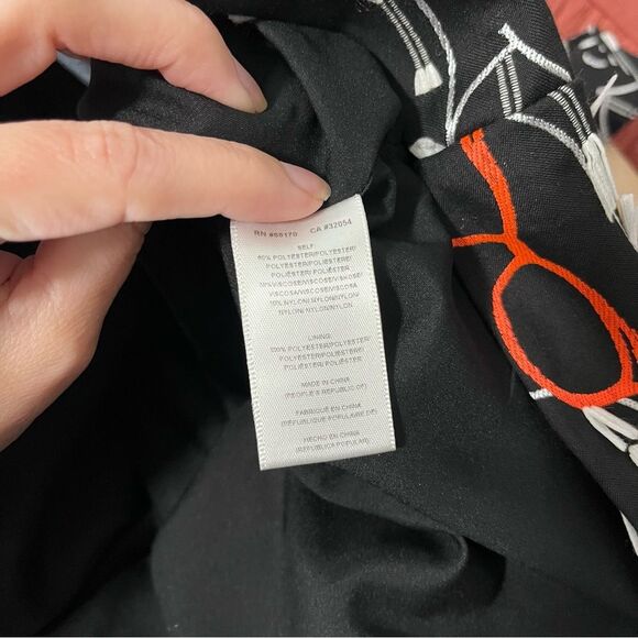 Anthropologie Hutch Stacy Sunglass Mini Shift Dress Retro M - Picture 10 of 11